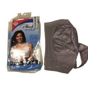 Playtex 18h Ultimate Shoulder Comfort Wireless bra 38B grey
